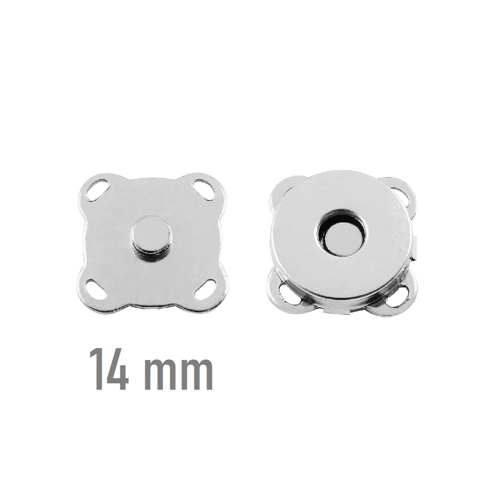 14mm DİKMELİ MIKNATIS ÇITÇIT NİKEL