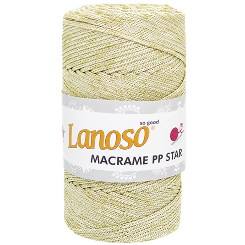 LANOSO MAC PP STAR 0113 Simli Polyester Makrome İpi