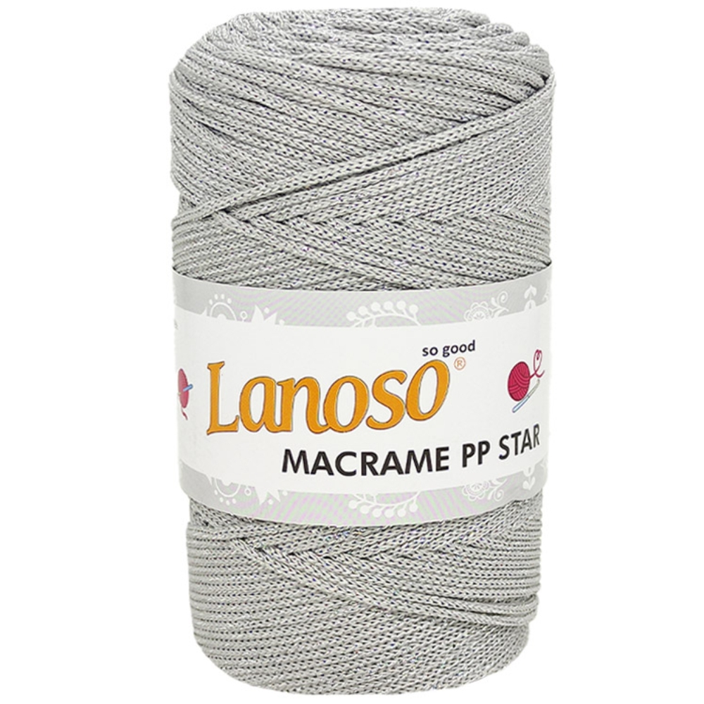 LANOSO MAC PP STAR 5151 Simli Polyester Makrome İpi