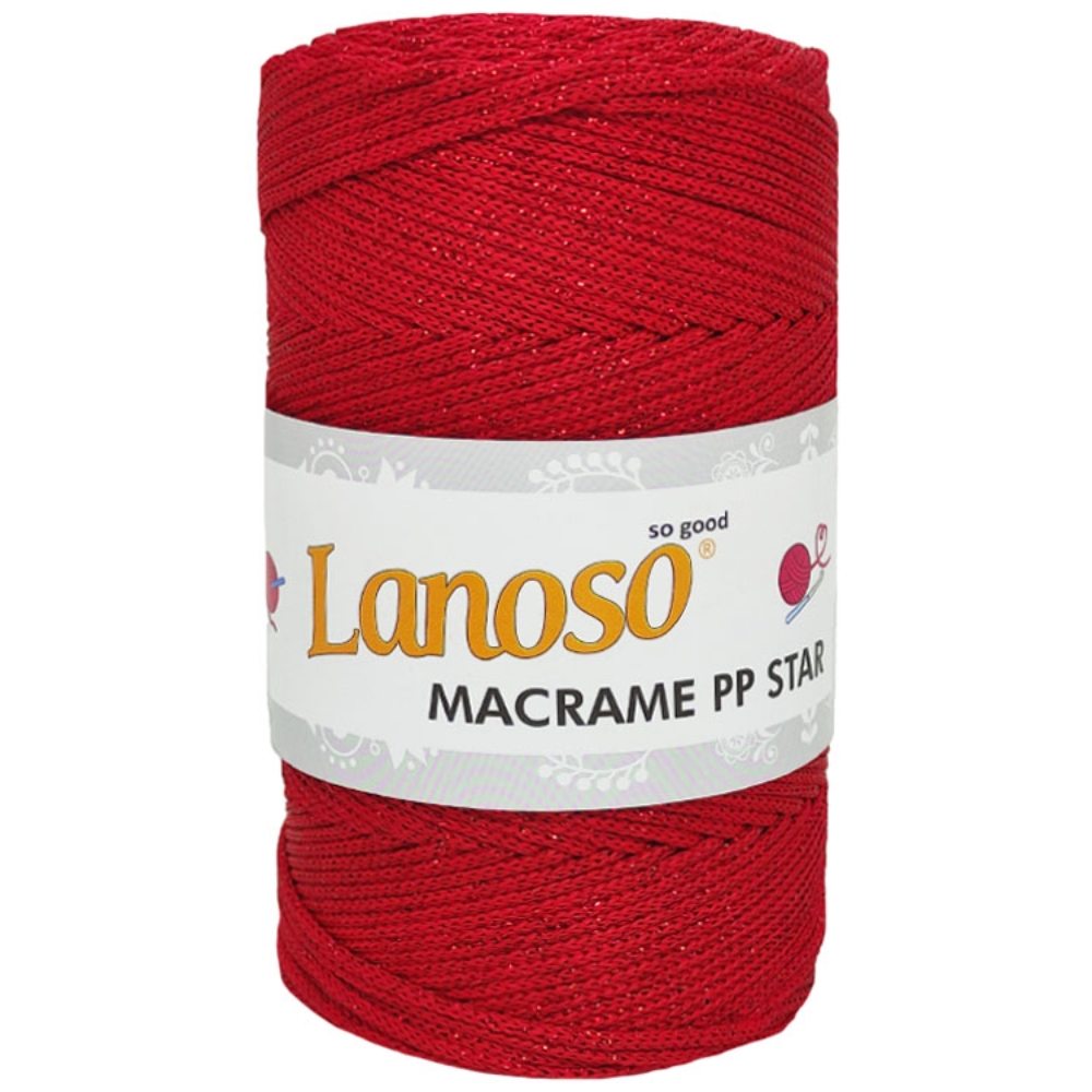 LANOSO MAC PP STAR 5656 Simli Polyester Makrome İpi