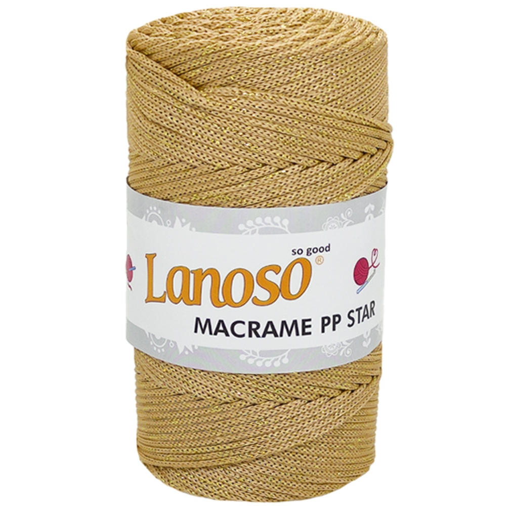 LANOSO MAC PP STAR 7113 Simli Polyester Makrome İpi